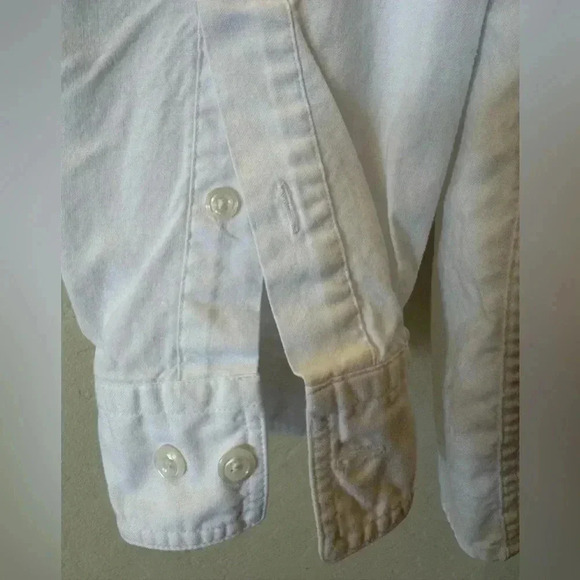 Cambridge men’s White Classics by Mervyns button-down shirt large %100 cotton - Picture 5 of 9